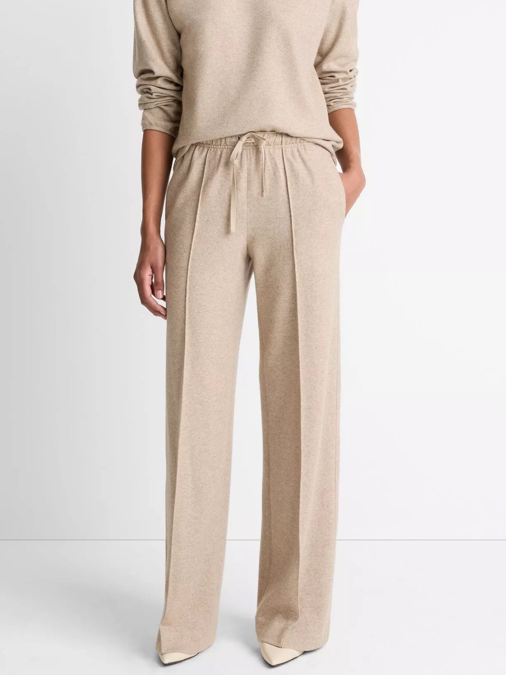VINCE WOOL SWEATPANT VIBE TROUSER